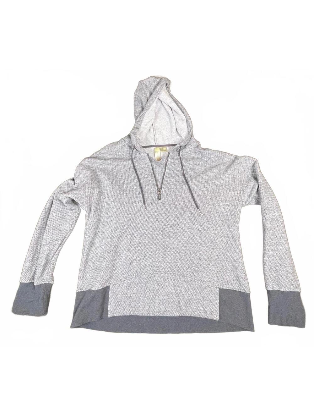 Halcyon XL Gray Hooded Sweatshirt with Drawstring